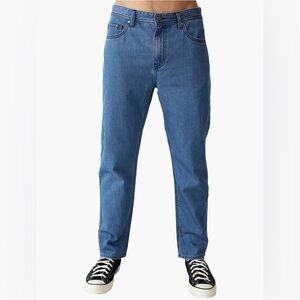 Cotton On Men’s Beckley Straight Leg Jeans - nwt - size 36 in tour blue color